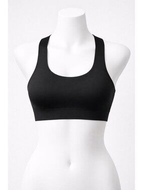 Auden Luxury Collection XS Black Unlined racerback Bralette NEW